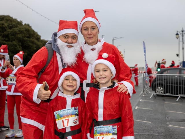 Pictured - The Rickard Family from Havant.