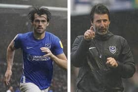 John Marquis, left, scored two and set up another in Pompey's 4-0 demolition of Sunderland, while manager Danny Cowley kept faith in the same starting XI that lost to Burton just days earlier.