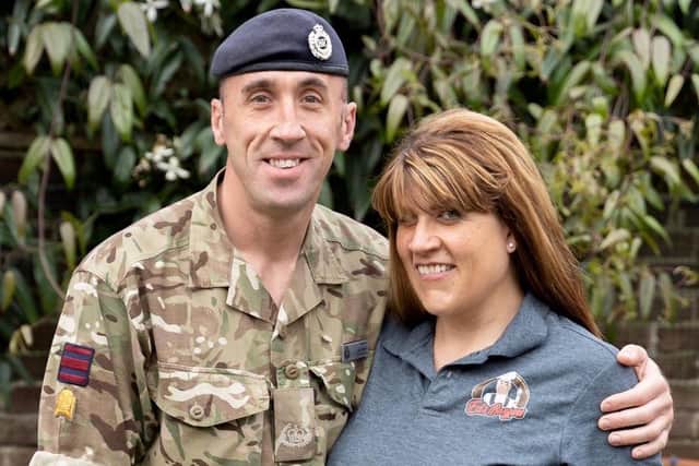 Jason Misters and Marion Morris who have set up Ed's Bangers  