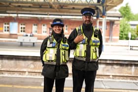 Two of South Western Railways' Rail Community Officers