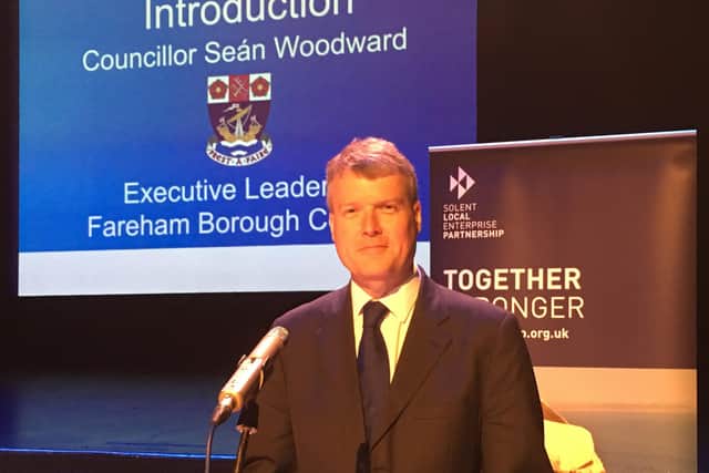 Sean Woodward, leader of Fareham Borough Council