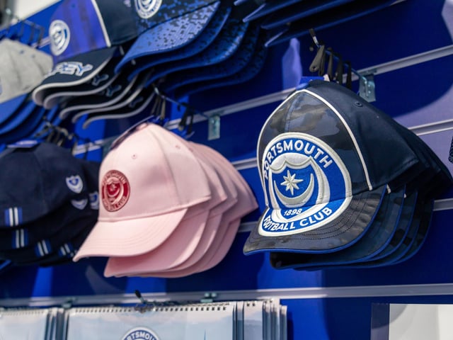 Racks of branded clothing at the new Pompey Store in Gunwharf Quays. Picture: Mike Cooter (011124)
