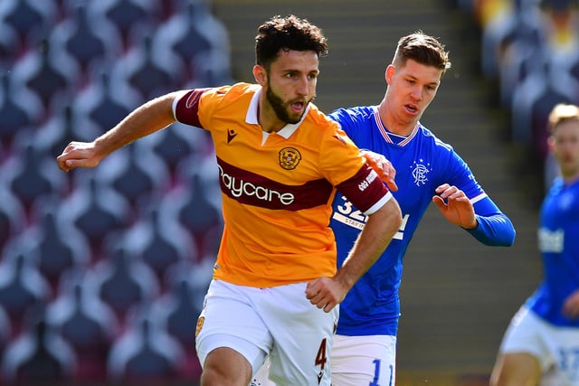 Danny Cowley was quick to distance Pompey away from the defender in January, and is unlikely to make a shock move for him in the summer. Although his contract does expire at the end of the season, it could be possible he remains in Scotland after he was the subject to a bid from Dundee on deadline day but remained at Motherwell.     Picture: Mark Runnacles/Getty Images