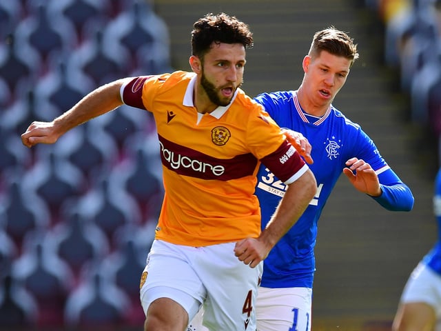 Danny Cowley was quick to distance Pompey away from the defender in January, and is unlikely to make a shock move for him in the summer. Although his contract does expire at the end of the season, it could be possible he remains in Scotland after he was the subject to a bid from Dundee on deadline day but remained at Motherwell.     Picture: Mark Runnacles/Getty Images