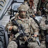 HMS Trent has been on patrol in the Gulf of Guinea. Pictured: Royal Marines from 42 Commando