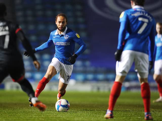Marcus Harness is among four Pompey changes as Kenny Jackett makes some surprise selection choices. Picture: Joe Pepler
