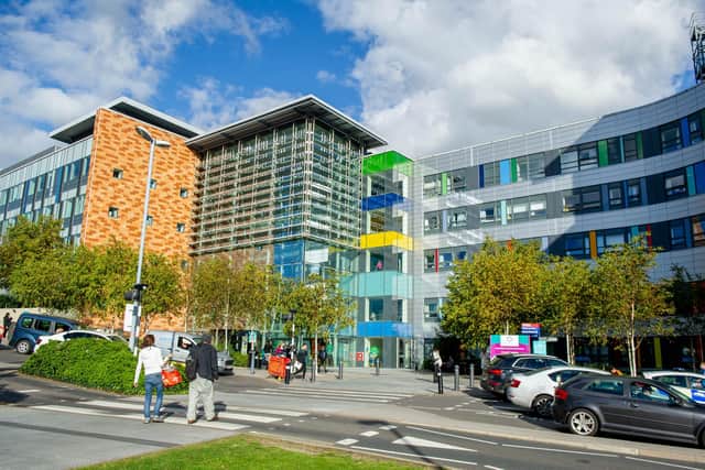 QA Hospital, Portsmouth pictured on 15 October 2020.
Picture: Habibur Rahman