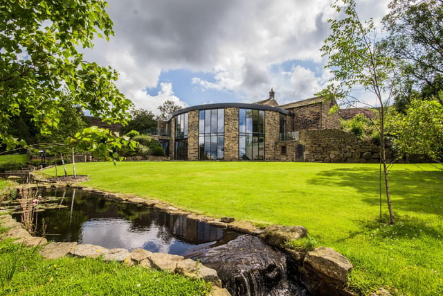 The property is located in Marsden, Huddersfield, in a peaceful and wonderfully scenic spot, looking out to the open countryside.