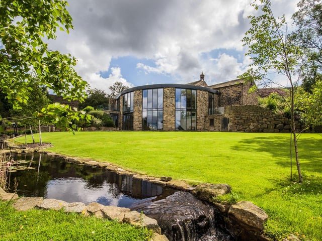 The property is located in Marsden, Huddersfield, in a peaceful and wonderfully scenic spot, looking out to the open countryside.