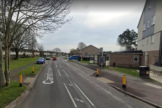 A burglary was reported in Carisbrooke Road, Gosport. Picture: Google Street View.