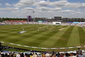 A general view of The Ageas Bowl  ground during  the Test match between England and India in July 2014. : Picture: IAN KINGTON/AFP via Getty Images