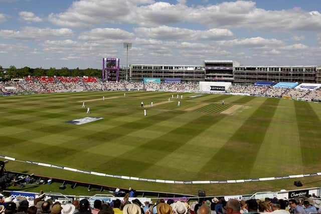 A general view of The Ageas Bowl  ground during  the Test match between England and India in July 2014. : Picture: IAN KINGTON/AFP via Getty Images