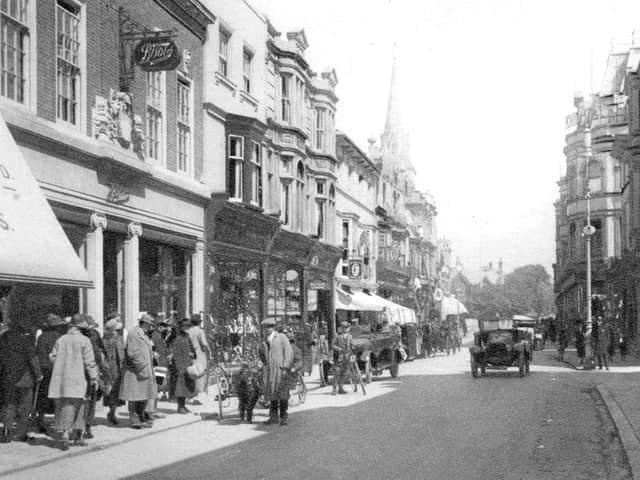 Palmerston Road, Southsea, about 1925.