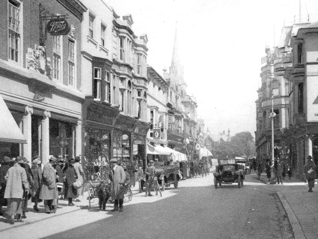 Palmerston Road, Southsea, about 1925.