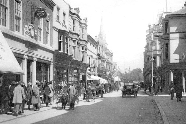 Palmerston Road, Southsea, about 1925.