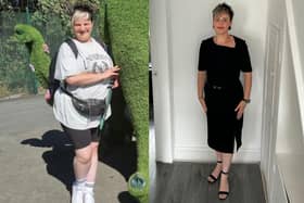 Hazel James has managed to lose four stone by following a Slimming World plan.