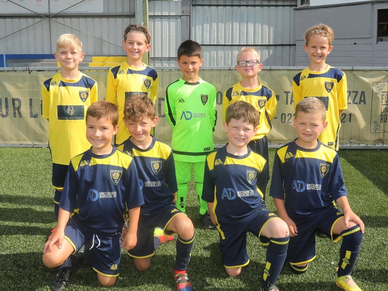 Purbrook Under-7s. Picture by Dave Haines