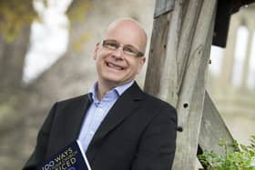 Neil Pugmire with his book '100 Ways To Get Your Church Noticed'