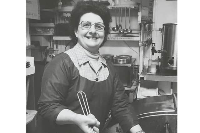 Gladys Peach owned and ran the Silver Grid fish and chip shop in Locksway Road, Milton, in the 1960s, '70s and '80s. Picture: Andy Peach