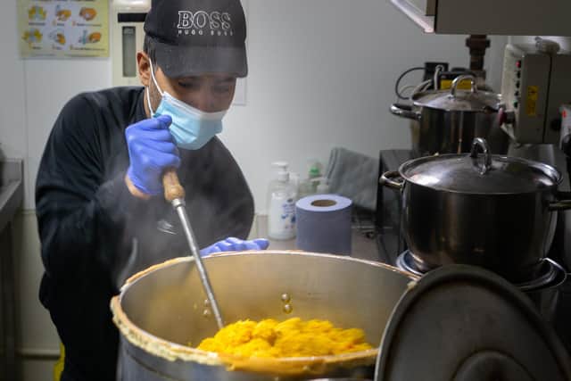 Bangladeshi restaurant Anglo Bangla has been dishing up curry for the city's homeless population in support of InSight. Pictured: Kamran Islam from Anglo Bangla. Picture by Tom Jenkinson