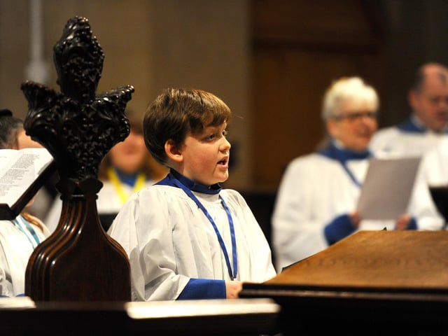 The News Carol Service was held at St Mary's Church in Fratton.  Picture: Sarah Standing (061224-138)