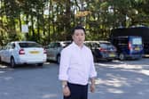 Alan Mak MP at Langstone Bridge Car Park