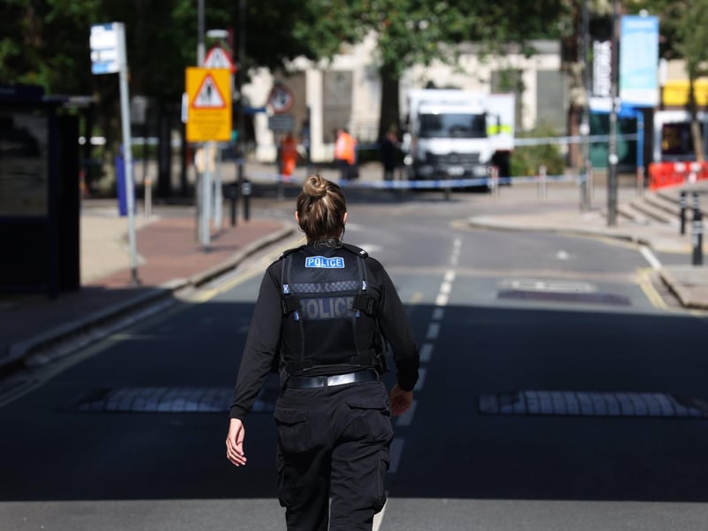 Bus services had to be redirected while the cordon was in place.
