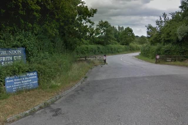 The entrance to the Frith End quarry, near Bordon. Picture: Google Maps