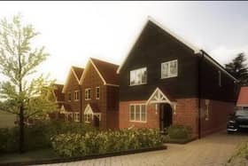 An artist's impression of the development