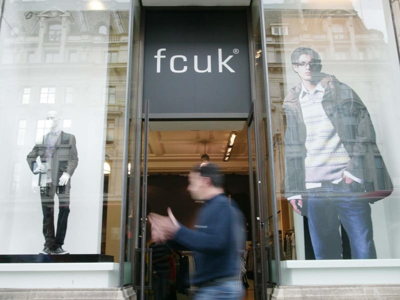 The Gunwharf website states: "The British upmarket fashion label has been providing cool clothes for stylish men and women since 1972. French Connection prides itself on keeping things exciting and original – from its fashion-forward collections to advertising messages and media – and yet it’s always affordable."Undated handout image of a French Connection shop