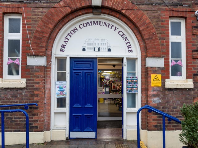 Fratton Community Centre where the Fratton Christmas Fair took place. Picture: Mike Cooter (091223)