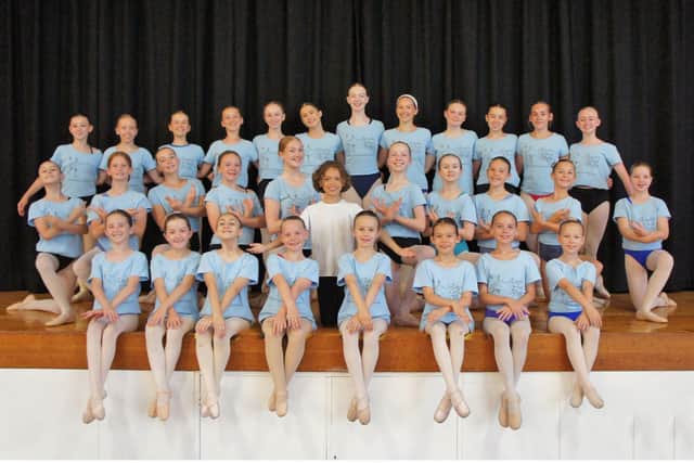 Dancers in photo (from left to right) Back line – Isabelle Watson, Daisy Althorpe, Alice Downs, Robyn Federico, Charlotte Losh, Daisy Barrow, Samantha Shaw, Eleanor Weston, Jessica Wise, Chloe Jones, Isla Warner, Neive Runalls Middle line – Lilly Lines, Emily Allen, Ceia Howard, Holly Langley, Isabelle Hosmer, Jaidan Rabaud, Jessica Collings, Greta Alsford, Harper James, Megan Federico, Amelia Cook Front line – Maria Belanina, Isla-Rose Martin, Marlow Mae Brown, Alice Bucchi, Emily Perkiss, Evee Dymond, Holly Turner, Sophie Hobbins, Latisha Rayment