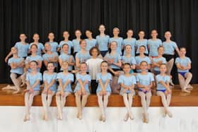Dancers in photo (from left to right) Back line – Isabelle Watson, Daisy Althorpe, Alice Downs, Robyn Federico, Charlotte Losh, Daisy Barrow, Samantha Shaw, Eleanor Weston, Jessica Wise, Chloe Jones, Isla Warner, Neive Runalls Middle line – Lilly Lines, Emily Allen, Ceia Howard, Holly Langley, Isabelle Hosmer, Jaidan Rabaud, Jessica Collings, Greta Alsford, Harper James, Megan Federico, Amelia Cook Front line – Maria Belanina, Isla-Rose Martin, Marlow Mae Brown, Alice Bucchi, Emily Perkiss, Evee Dymond, Holly Turner, Sophie Hobbins, Latisha Rayment