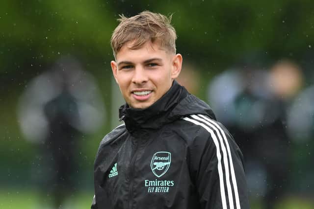 Zak Swanson admits Emile Smith Rowe played a crucial role in the defender's switch to Pompey.