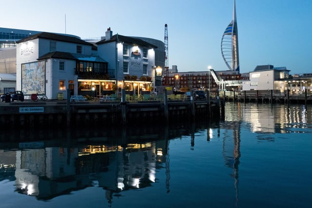 The Camber Dock is one of the most iconic places in Old Portsmouth.