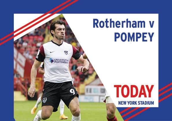 Pompey travel to Rotherham today in League One
