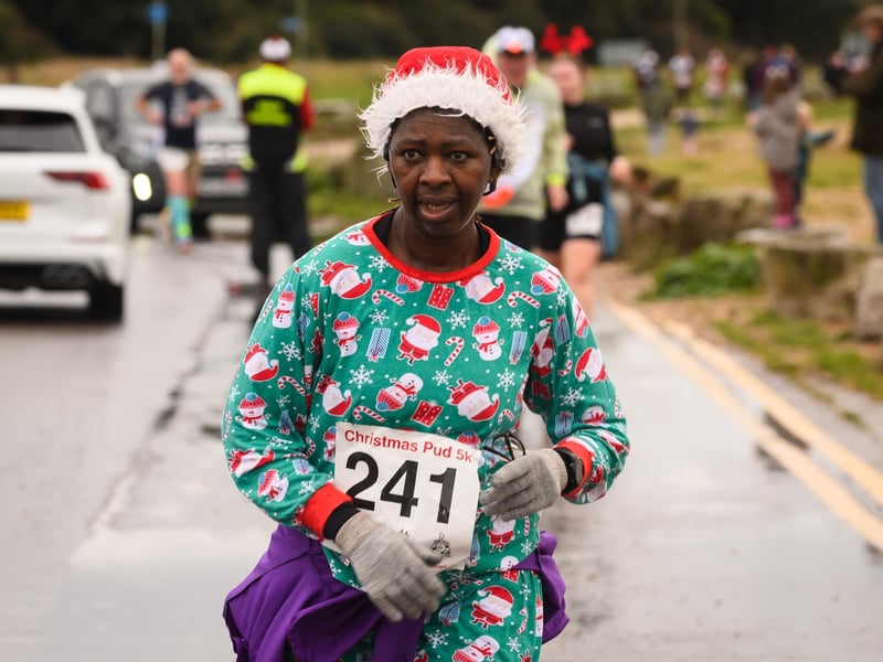 There was an array of costumes at the Christmas Pud 5k, Stokes Bay, Gosport