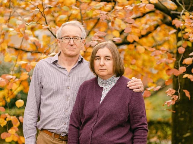 Anne and Graeme Dixon from Church Crookham in Hampshire have spent nearly two decades campaigning to uncover the truth about how their baby daughter Elizabeth Dixon died just 10 days before her first birthday  

Photo credit: Novum Law/PA Wire
