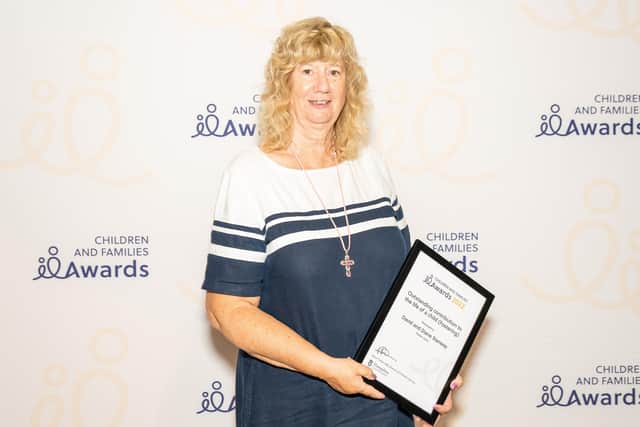 Diane Stanway, who with her husband David has been given an award for fostering Picture: Gilbert Yates/HCC