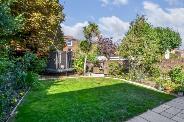 The listing says: "This family home is a true example of a grand Victorian Villa which sits in a central conservation area in the heart of Southsea, yet within easy access of local shopping amenities, bus routes, the seafront and Victorian promenade as well as being within the ‘Golden Triangle’ of schools including Mayville, The High School and Grammar School."