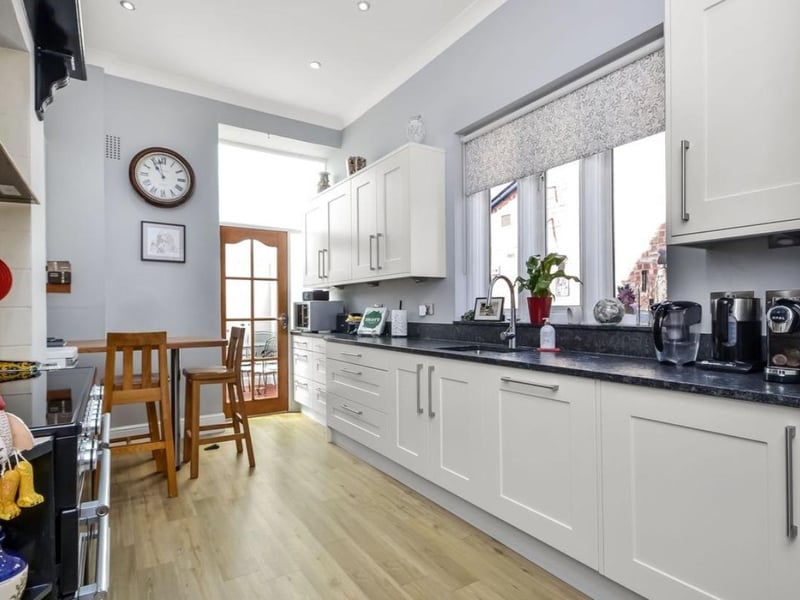 The listing says: "Drayton Manor is an extensive, detached early Victorian Manor house which provides 2990 sq ft of living space arranged over three floors."