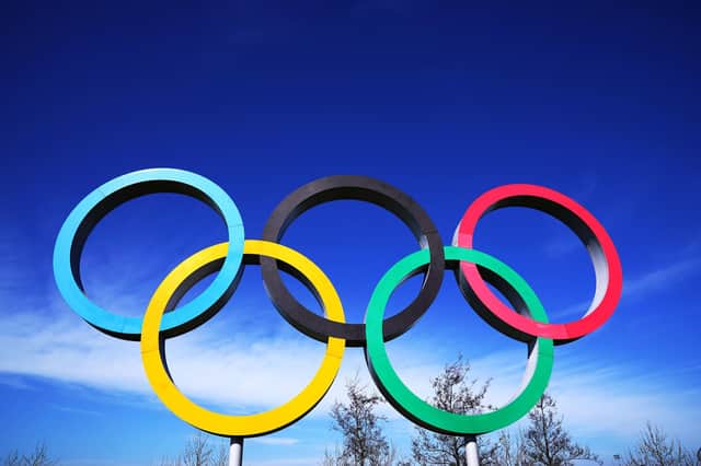 The Olympic Rings. Photo: John Walton/PA Wire.