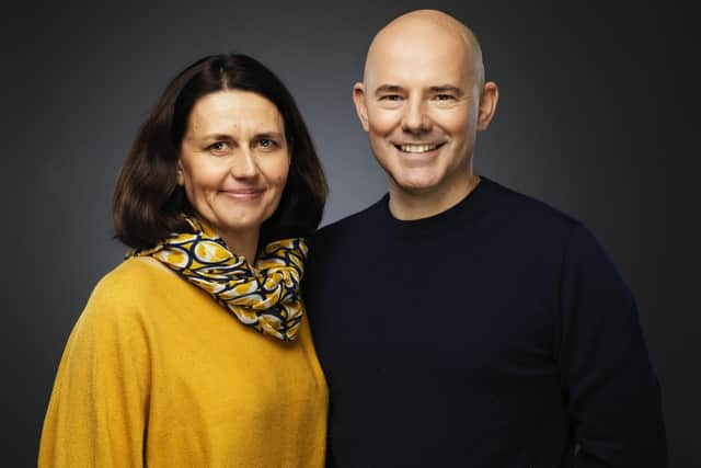 Chichester Festival Theatre's Kathy Bourne (Executive Director) and Daniel Evans (Artistic Director). Picture by Seamus Ryan