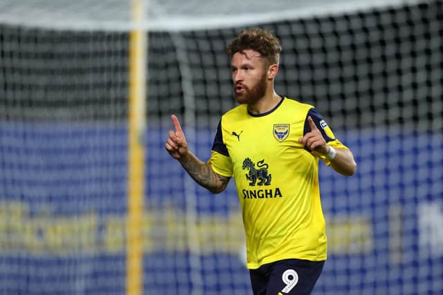 Matty Taylor is on the bench. Picture: Catherine Ivill/Getty Images