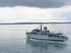 HMS Chiddingfold back in action after shocking crash