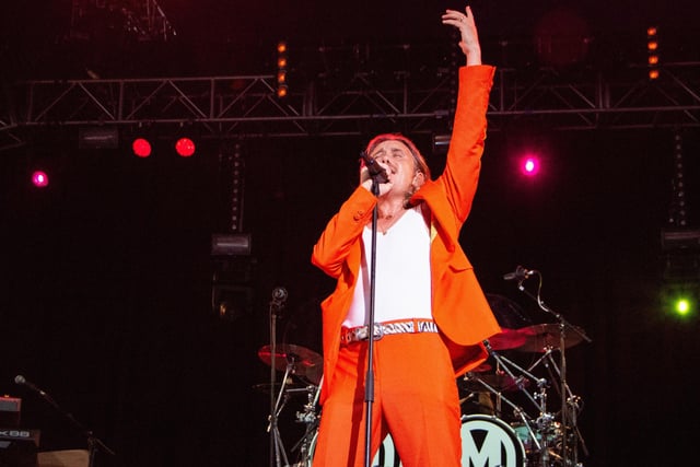 The Isle Of Wight Festival in Seaclose Park 2022. Pictured is: Mark Owen. Picture: Emma Terracciano.