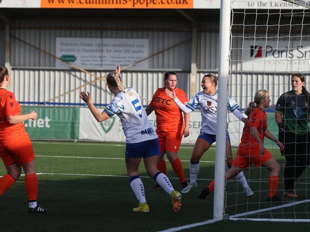 Hawks score again. Picture: Sam Stephenson.