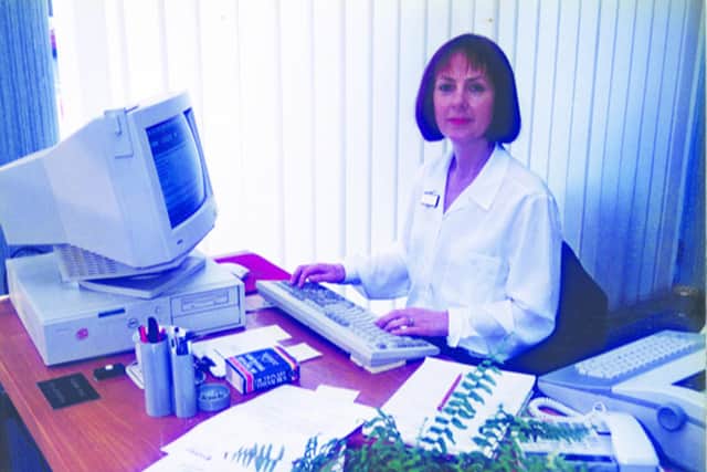Ingrid McAllister-Derry in 1996, before The Bereavement Centre began