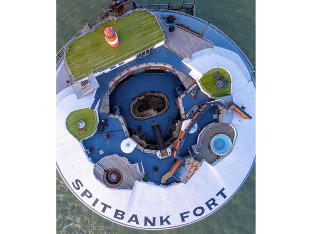 Gorgeous drone footage of Spitbank Fort taken by Marcin Jedrysiak.