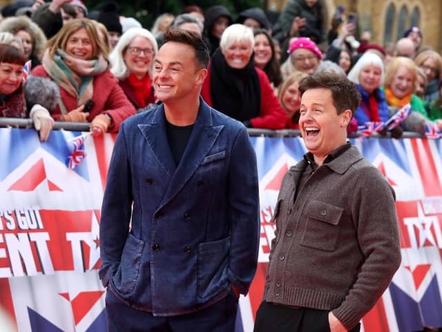 Ant McPartlin and Declan Donnelly attend the Britain's Got Talent. (Pic credit: Nigel Roddis / Getty Images)